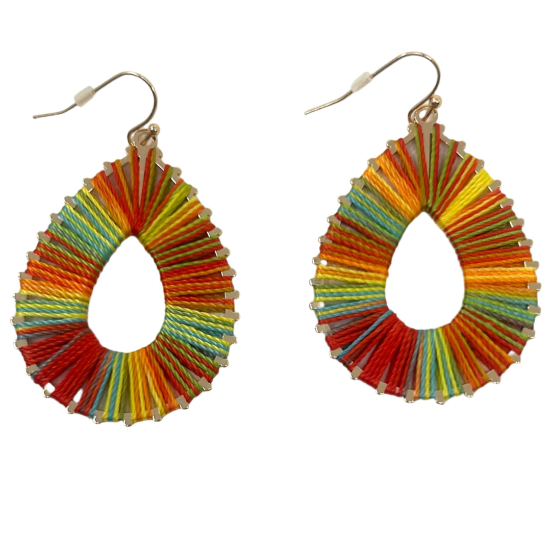 Good Feelings Rainbow Threaded Earrings