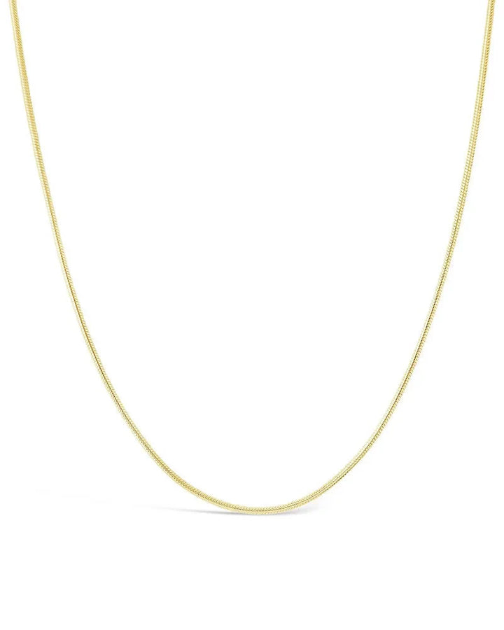 Sterling Forever Adjustable Snake Chain