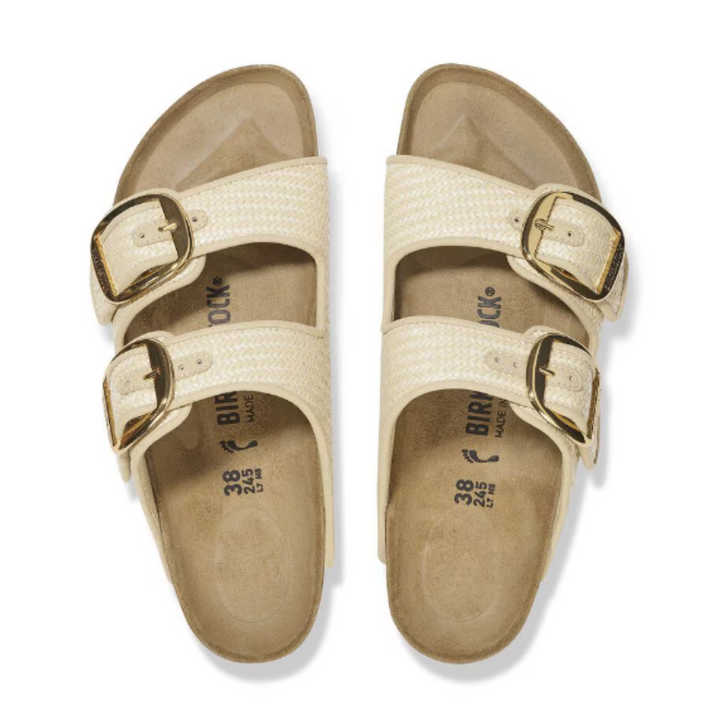 Birkenstock Arizona Big Buckle Raffia