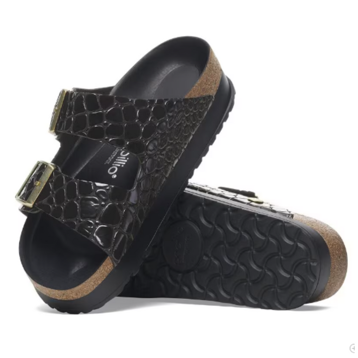 Birkenstock Arizona Croc Flex Platform