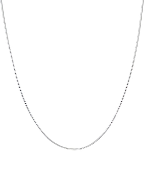 Sterling Forever Adjustable Snake Chain