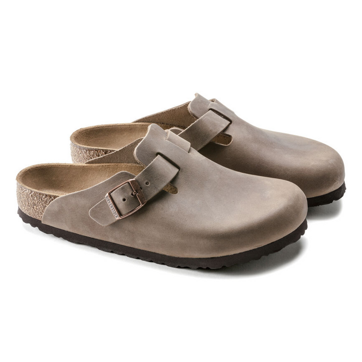 Birkenstock Boston Soft Footbed Tobacco Oiled Leather