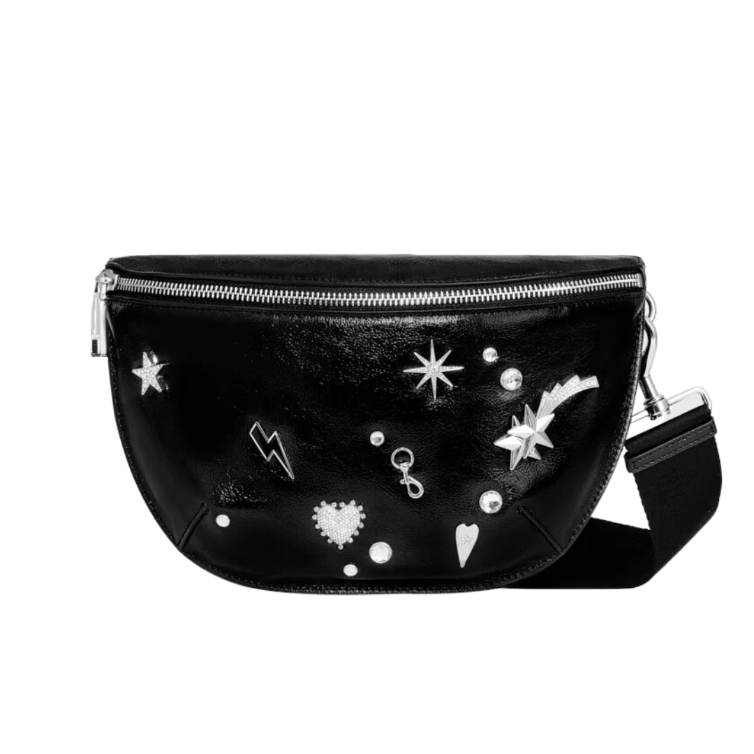 Rebecca minkoff bree belt bag with charms sale