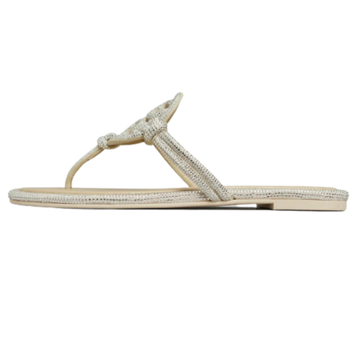 Tory Burch Miller Knotted Pavé Sandal