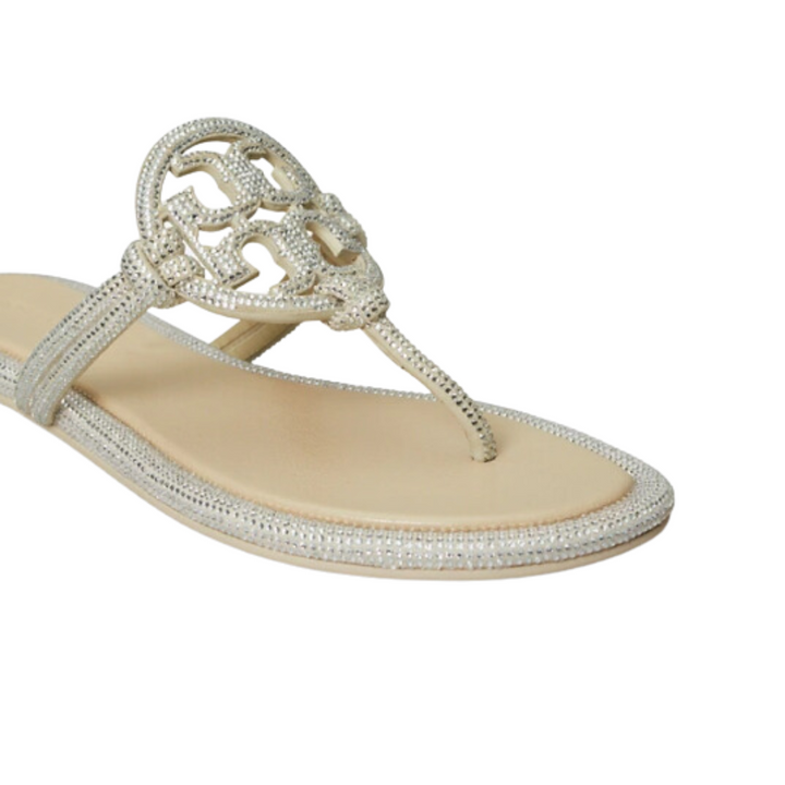 Tory Burch Miller Knotted Pavé Sandal