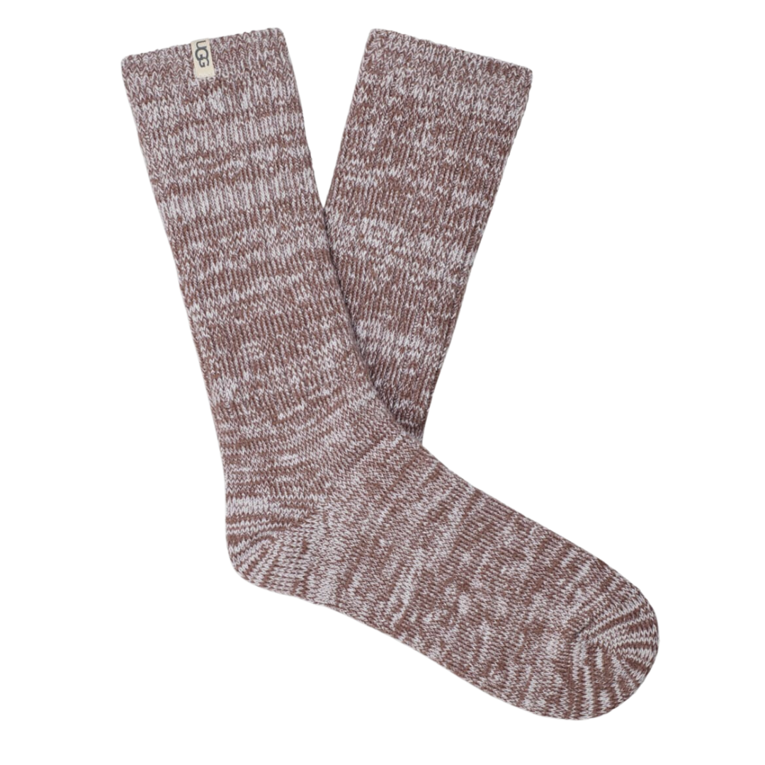 UGG Rib Knit Slouchy Crew Sock Allspice