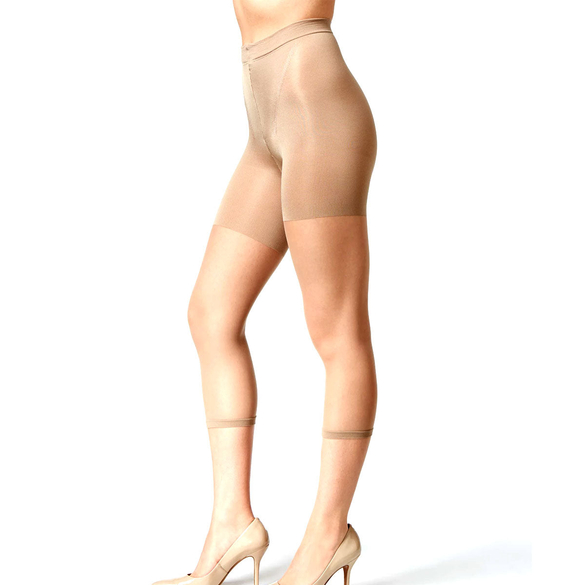 Spanx Women's Super High Power Tummy Control Footless Capri, Also