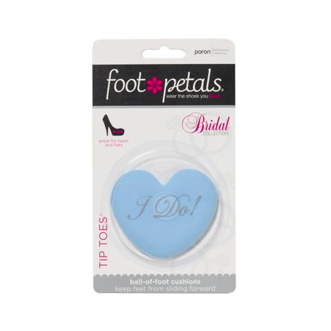 Foot Petals Bridal "I Do" Heart Cushions