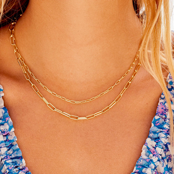 Gorjana Parker Mini Necklace Gold