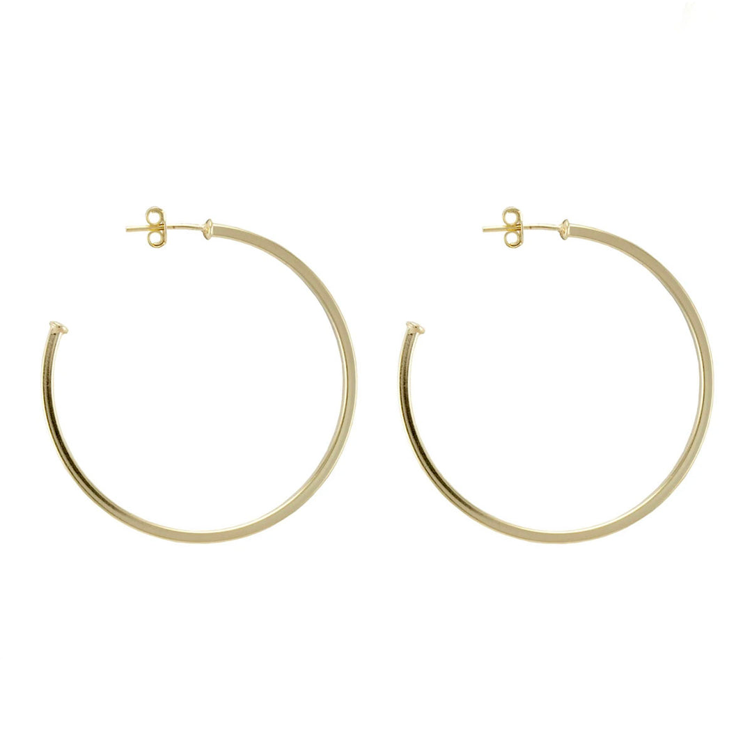 Sheila Fajl Perfect Hoop Polished Gold
