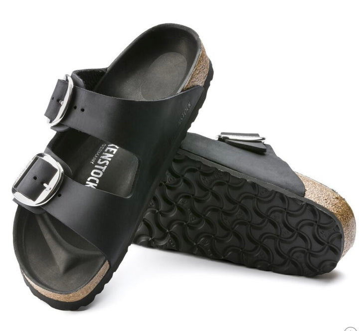 Birkenstock Arizona Big Buckle Black Leather