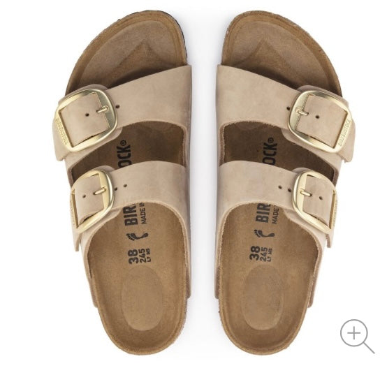 Birkenstock Arizona Big Buckle Sandcastle Narrow Fit