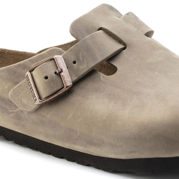 Birkenstock Boston Soft Footbed Tobacco Oiled Leather