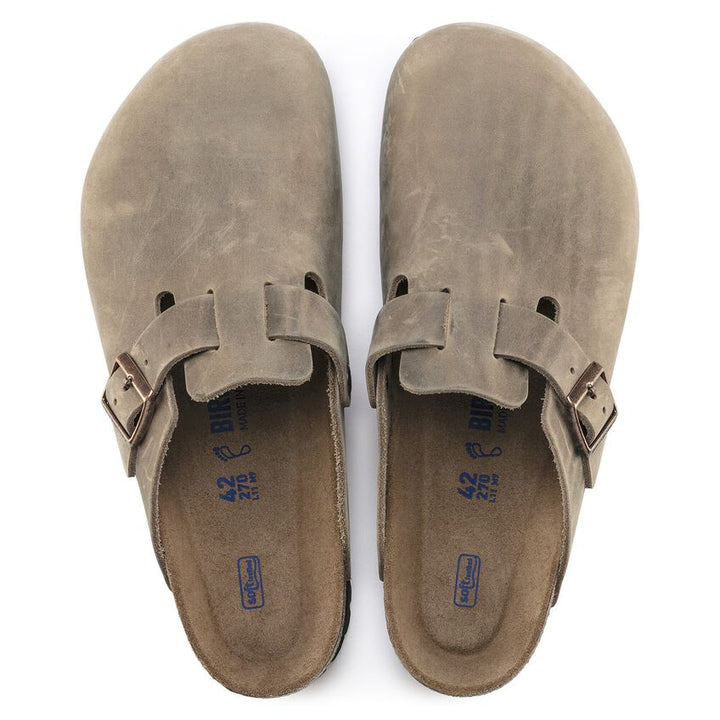 Birkenstock Boston Soft Footbed Tobacco Oiled Leather