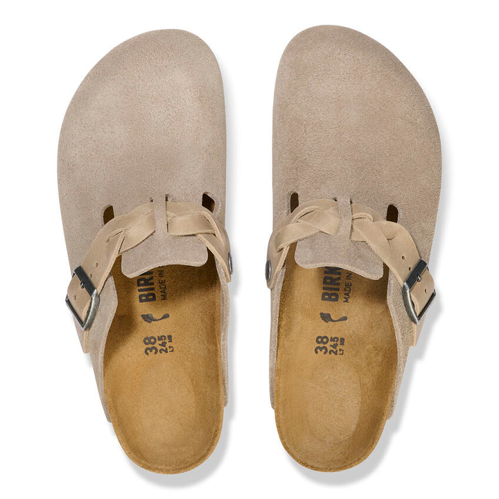 Birkenstock Boston Braided Suede