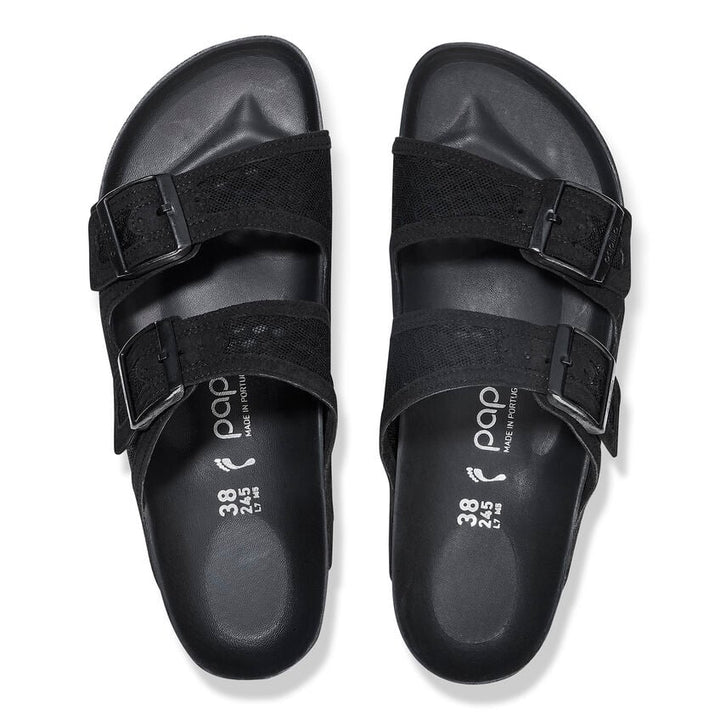 Papillio by Birkenstock Arizona Flex Platform Black Mesh