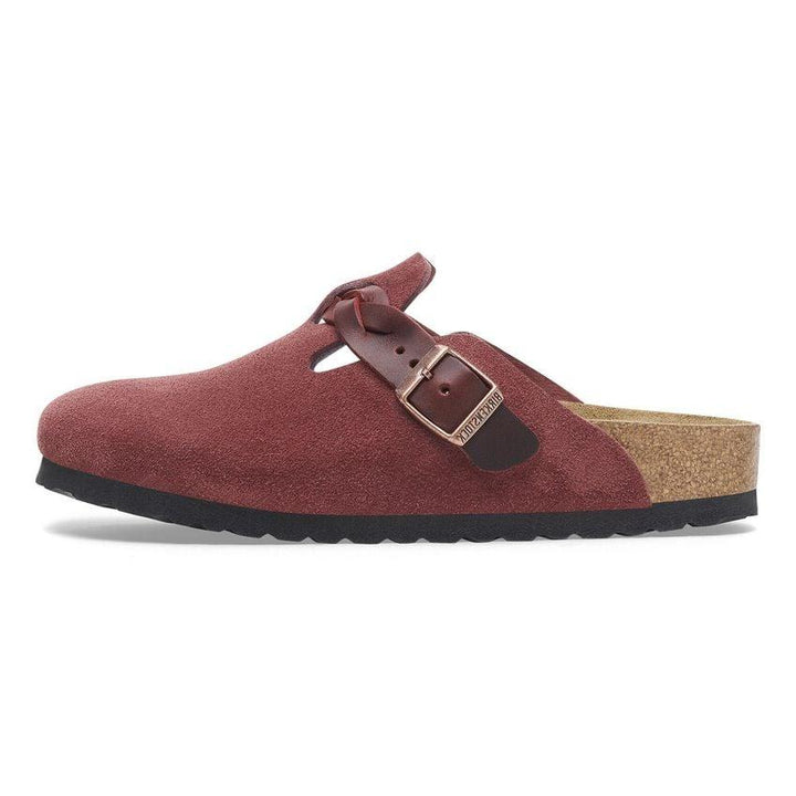 Birkenstock Boston Braided Suede