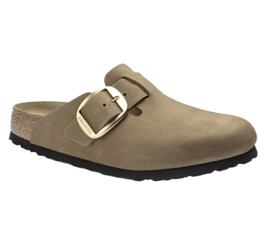 Birkenstock Boston Big Buckle Mud Green