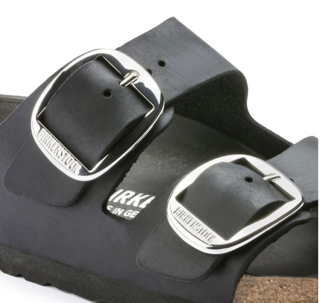 Birkenstock Arizona Big Buckle Black Leather