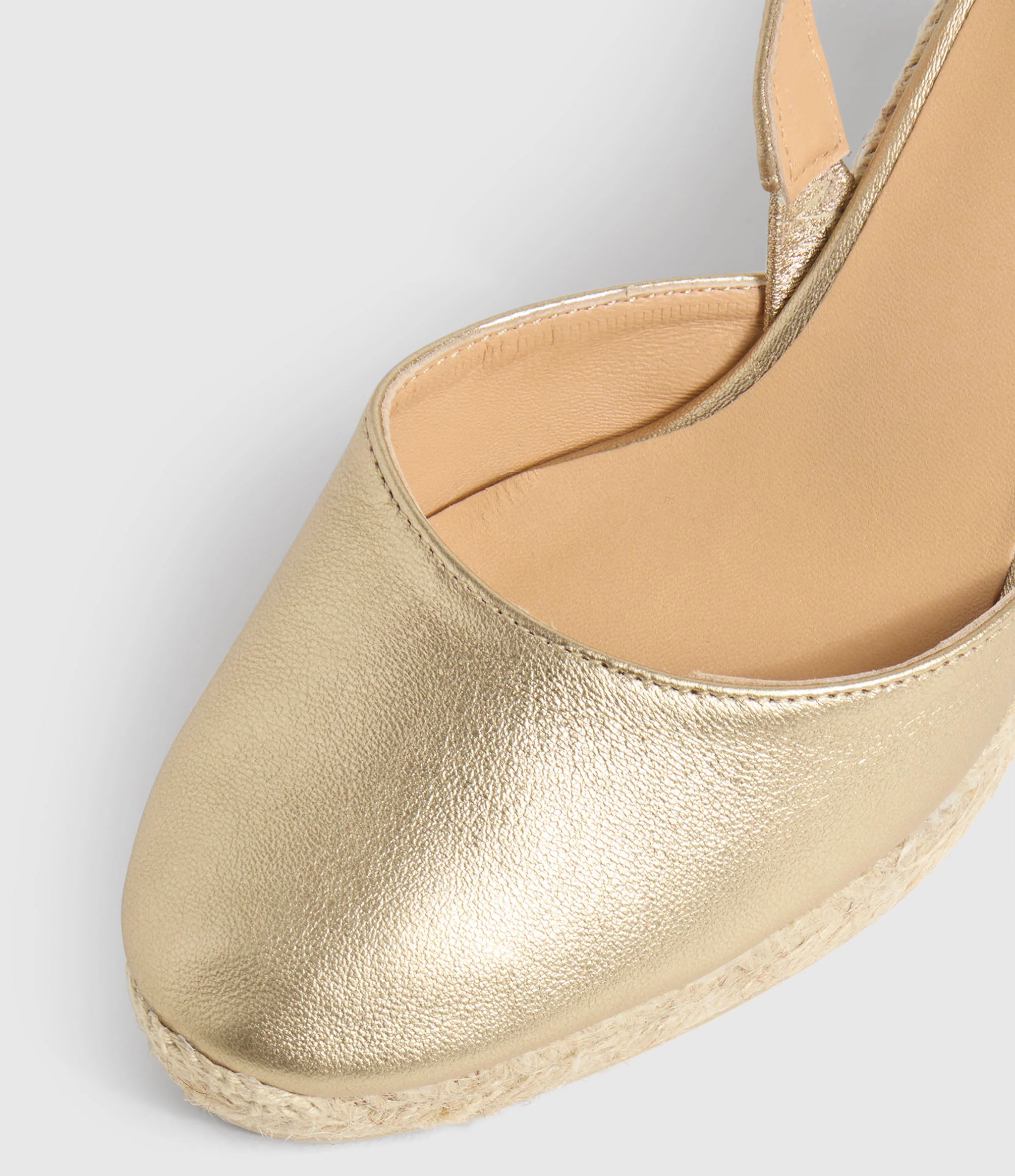 Shops unisa espadrilles gold