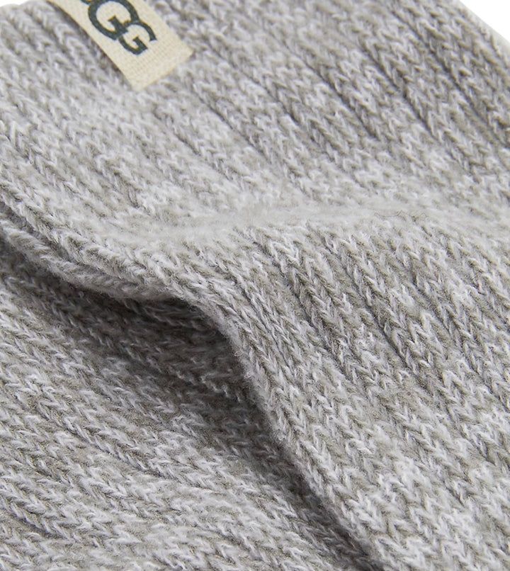 UGG Rib Knit Slouchy Crew Sock Seal