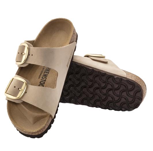 Birkenstock Arizona Big Buckle Sandcastle Narrow Fit