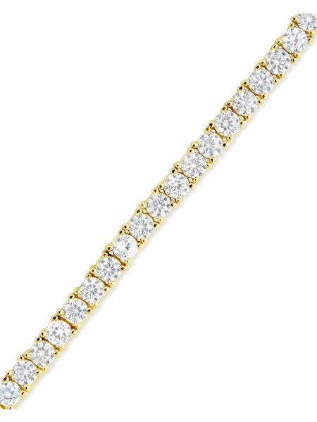 Sterling Forever Alicia CZ Tennis Bracelet