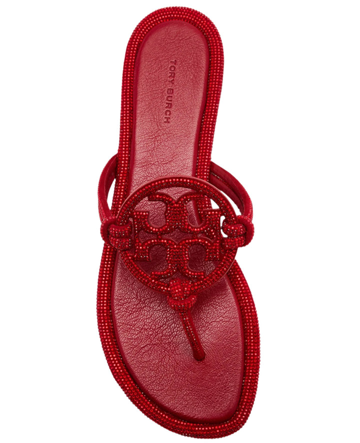 Tory Burch Miller Knotted Pavé Sandal