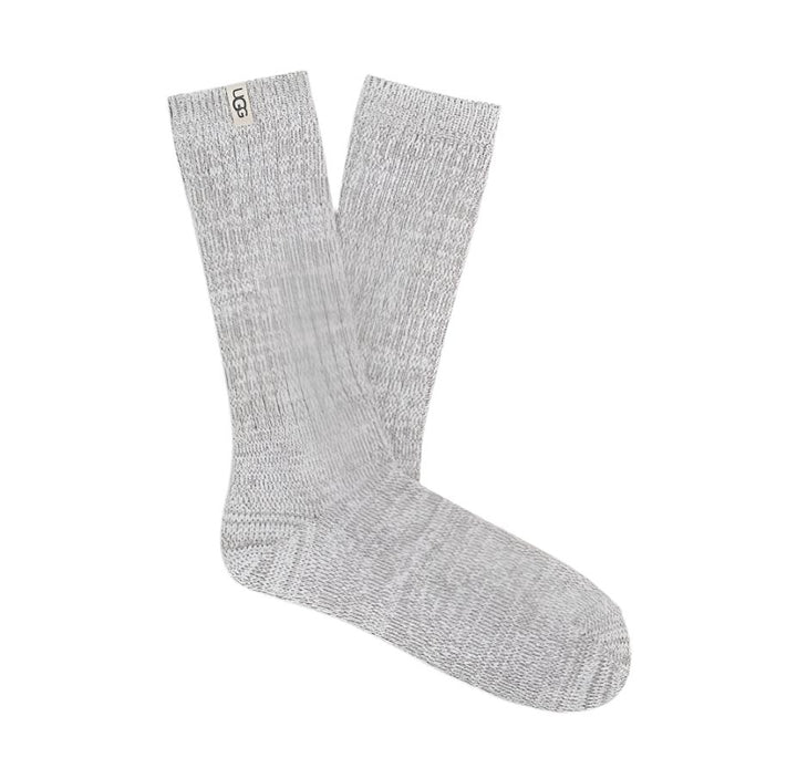 UGG Rib Knit Slouchy Crew Sock Seal