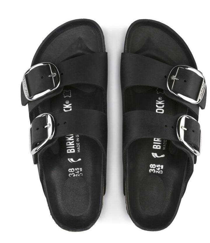 Birkenstock Arizona Big Buckle Black Leather