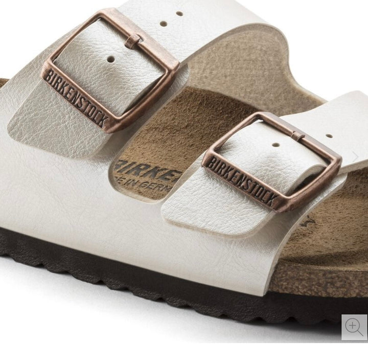 Birkenstock Arizona Big Buckle Graceful Pearl White