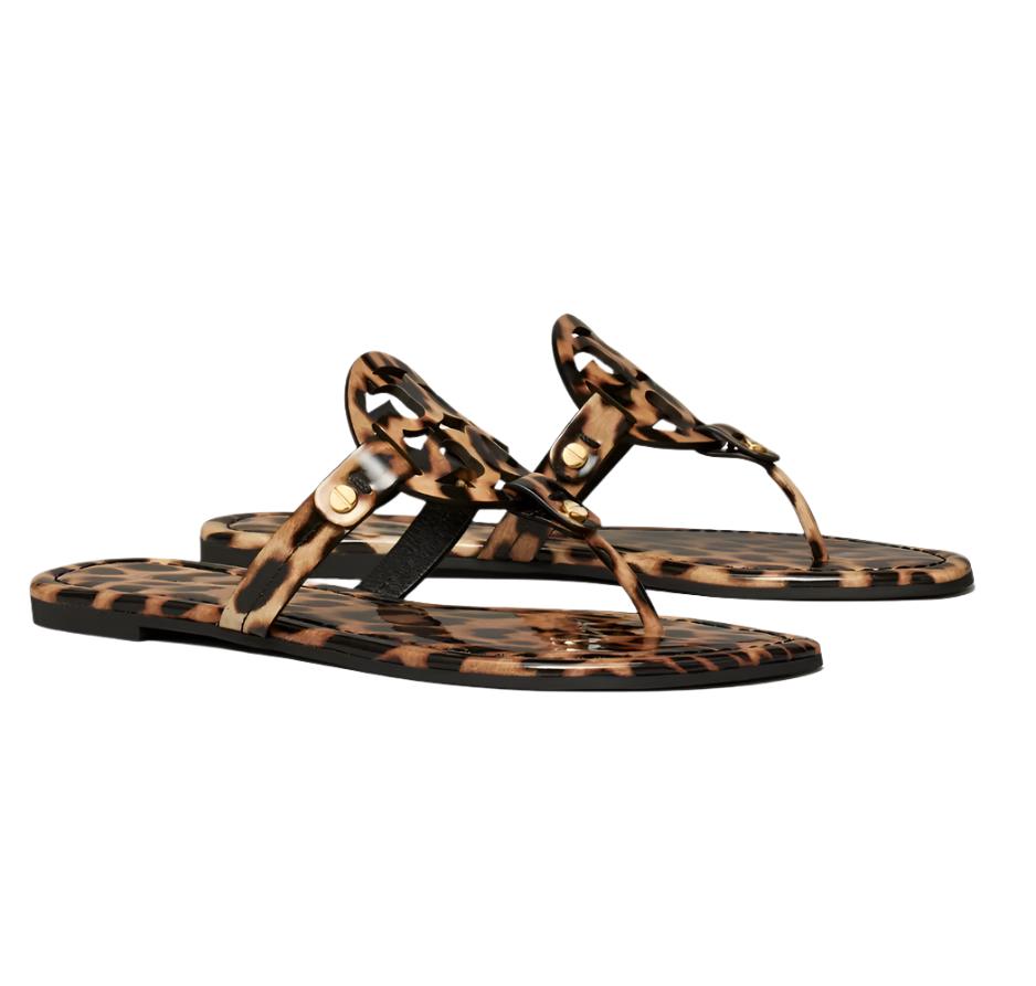 Tory Burch Miller Classic Patent Leather Sandal – Baehr Feet Shoe