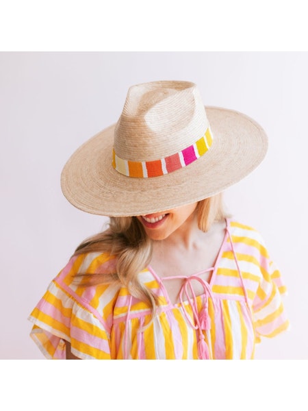 Sunshine Tienda Daisy Palm Hat