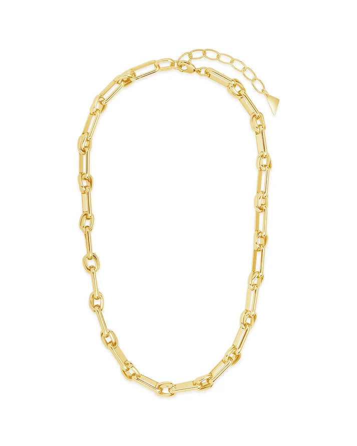Sterling Forever Valerie Chain Link Necklace