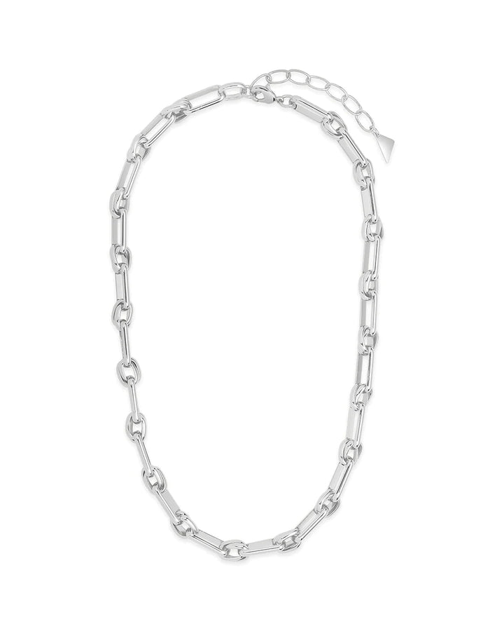 Sterling Forever Valerie Chain Link Necklace