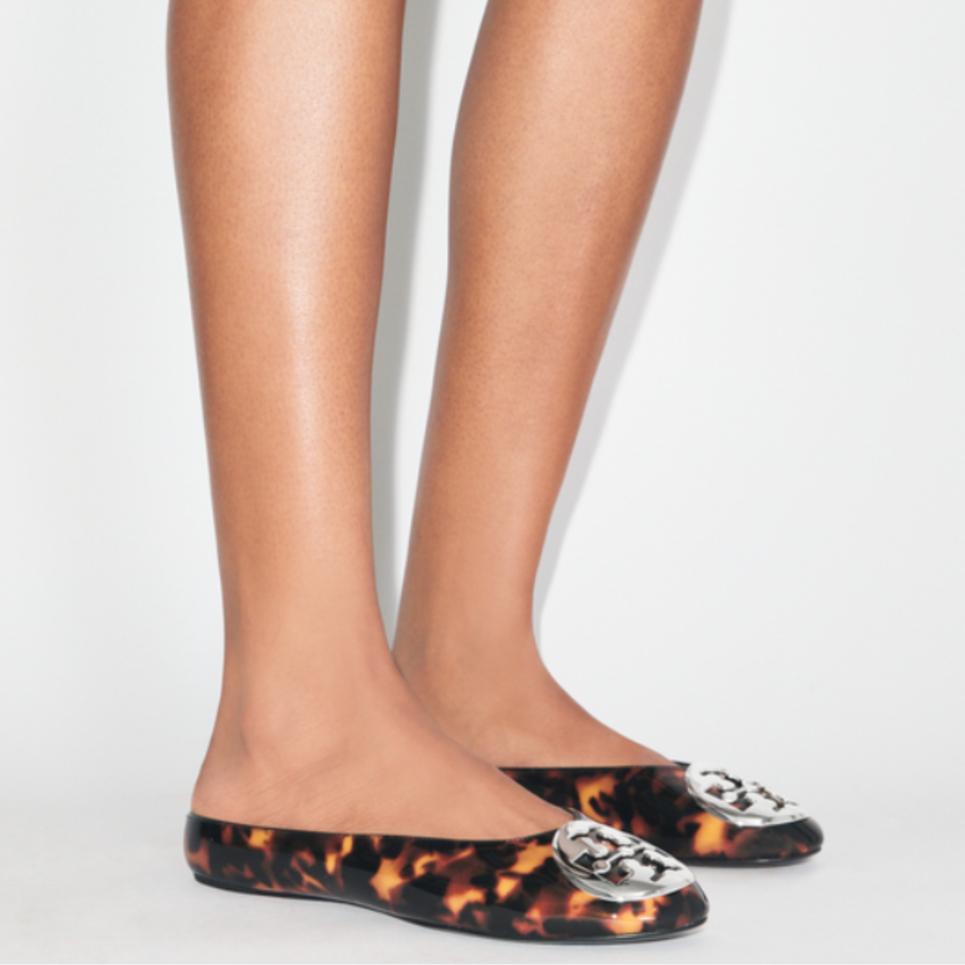 Tory Burch Reva Mule Tortoise Shell