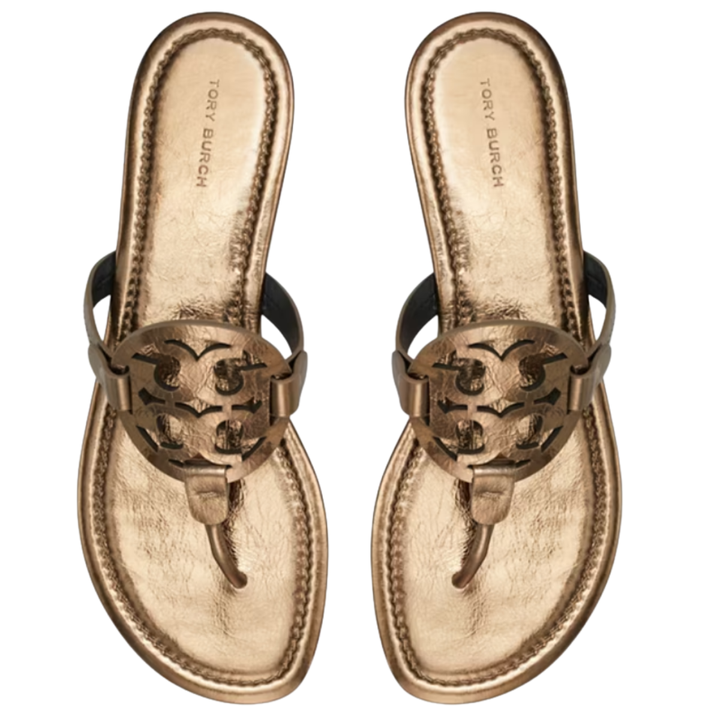 Tory Burch Miller Metallic Sandal