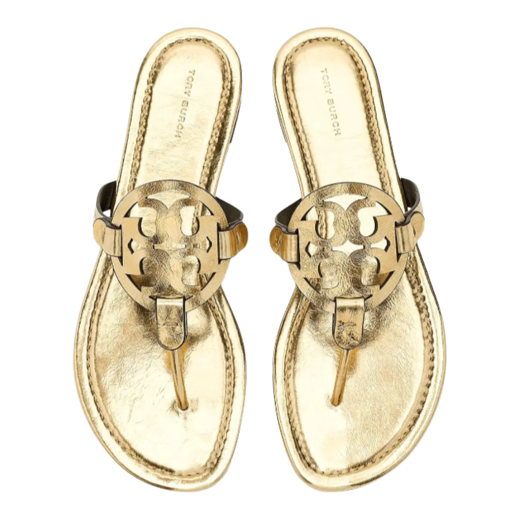 Tory Burch Miller Metallic Sandal