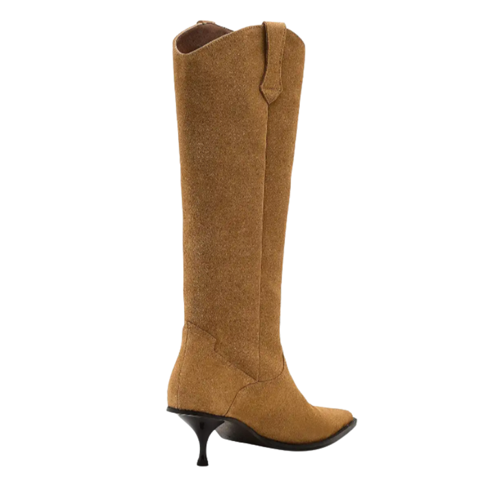 Free People Daisy Slouch Kitten Heel Boot