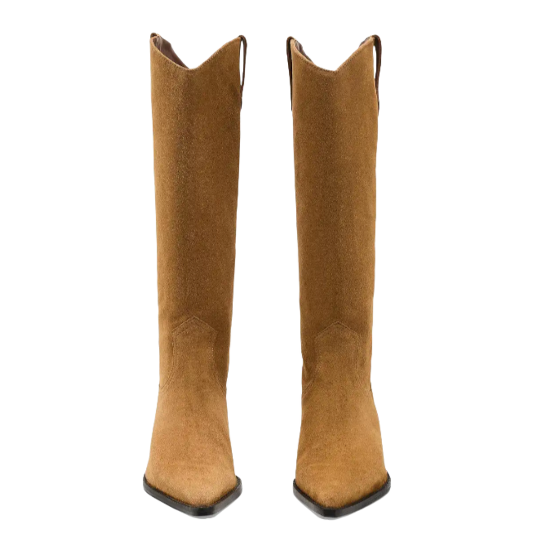 Free People Daisy Slouch Kitten Heel Boot