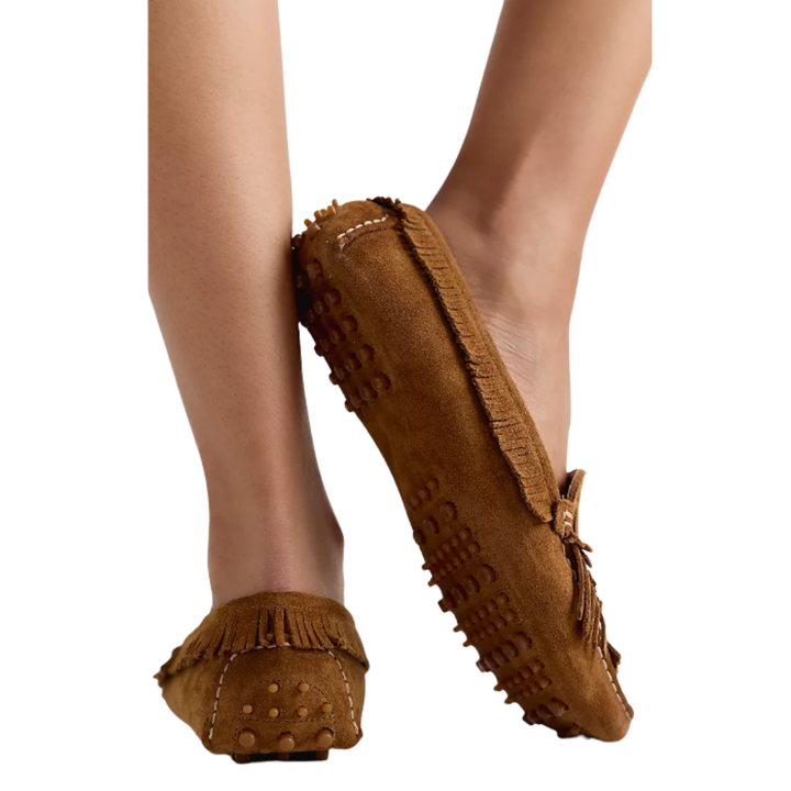 Free People Freddie Fringe Driving Shoe
