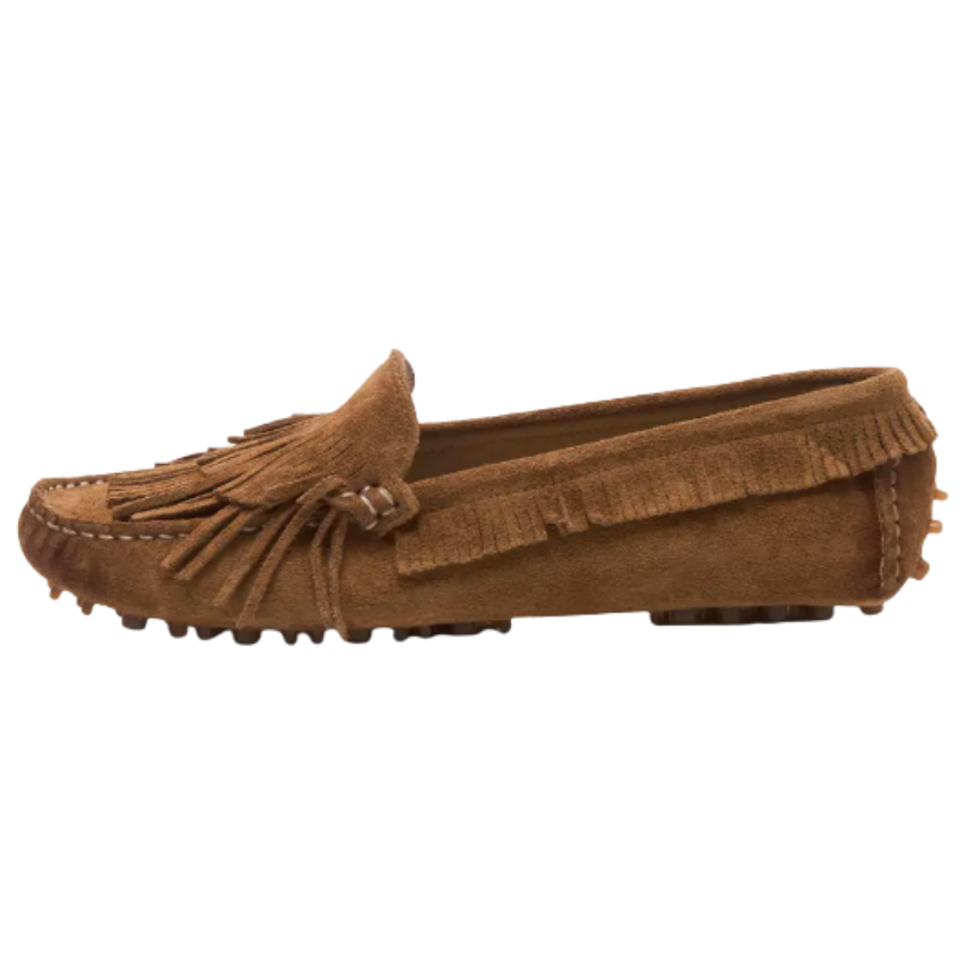 Free People Freddie Fringe Driving Shoe