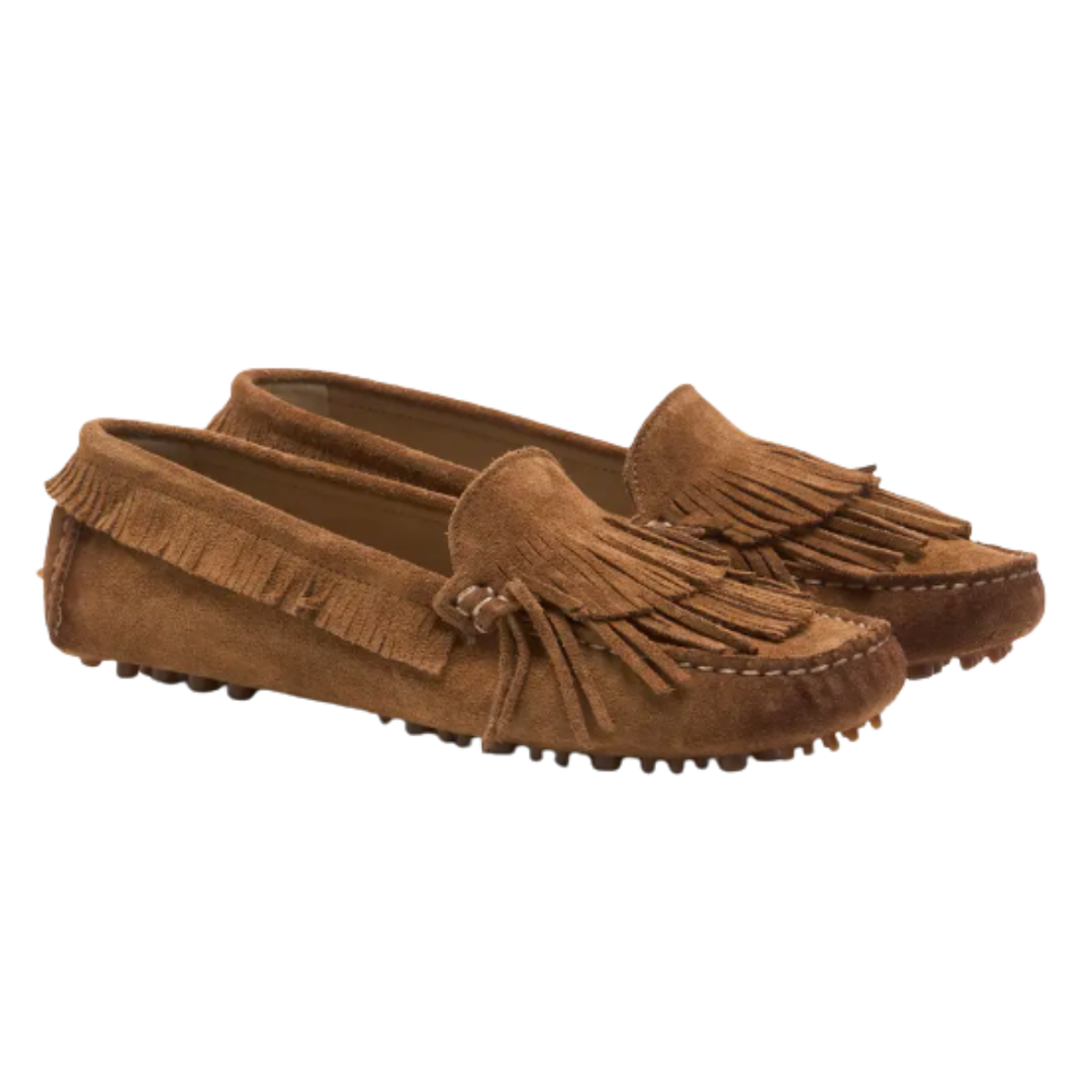 Free People Freddie Fringe Driving Shoe