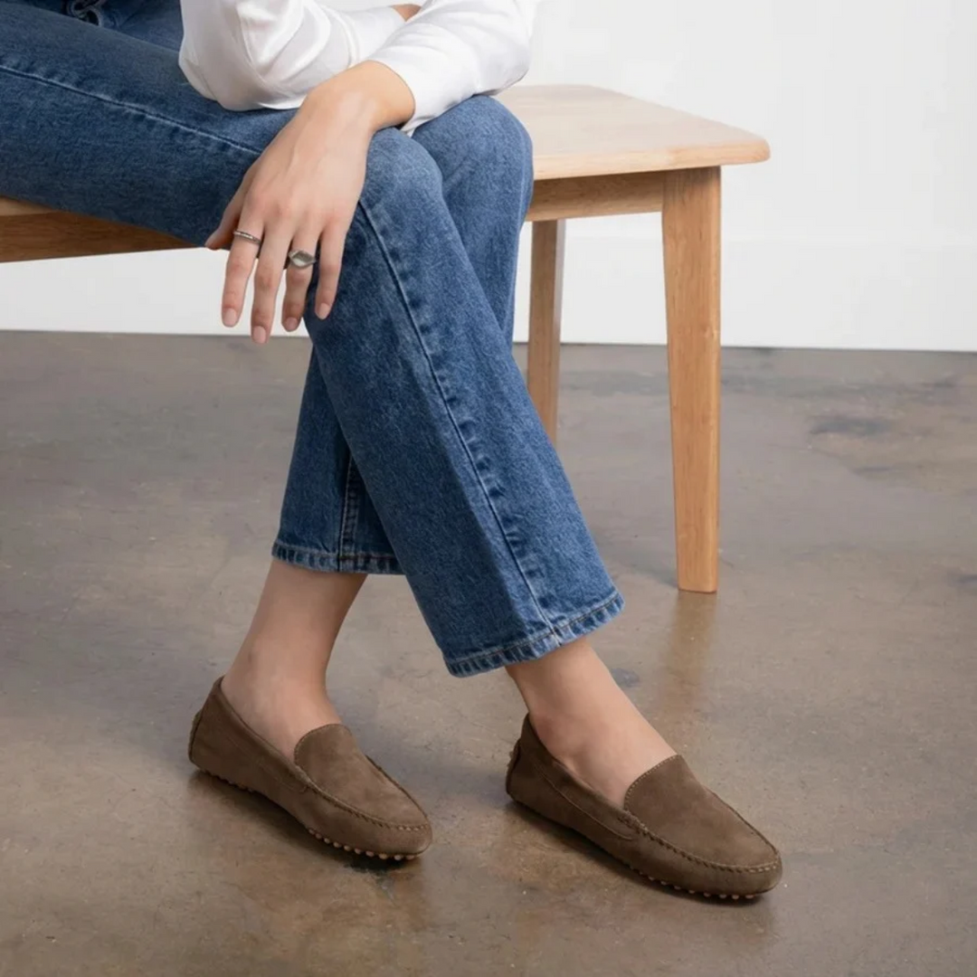 M. GEMI Felize Suede Moccasin