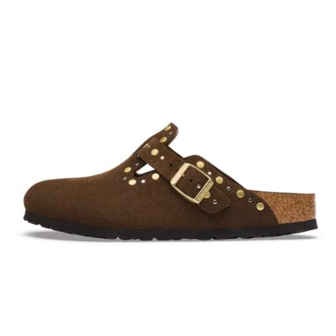 Birkenstock Boston Rivet Suede