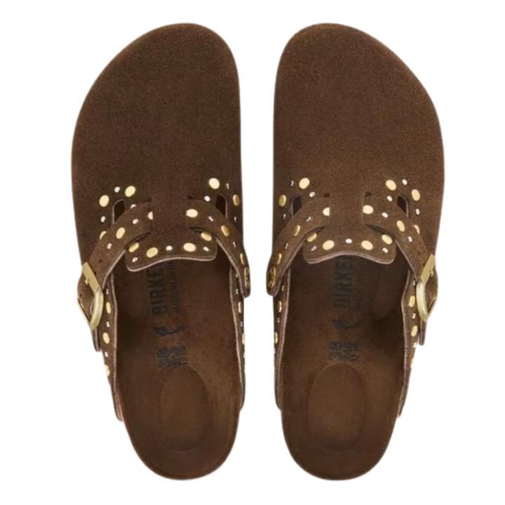 Birkenstock Boston Rivet Suede