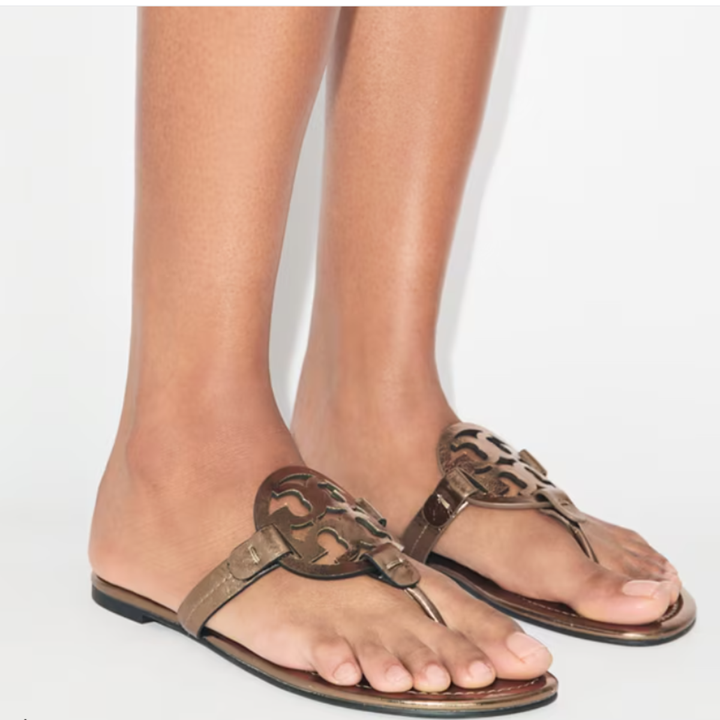 Tory Burch Miller Classic Patent Leather Sandal