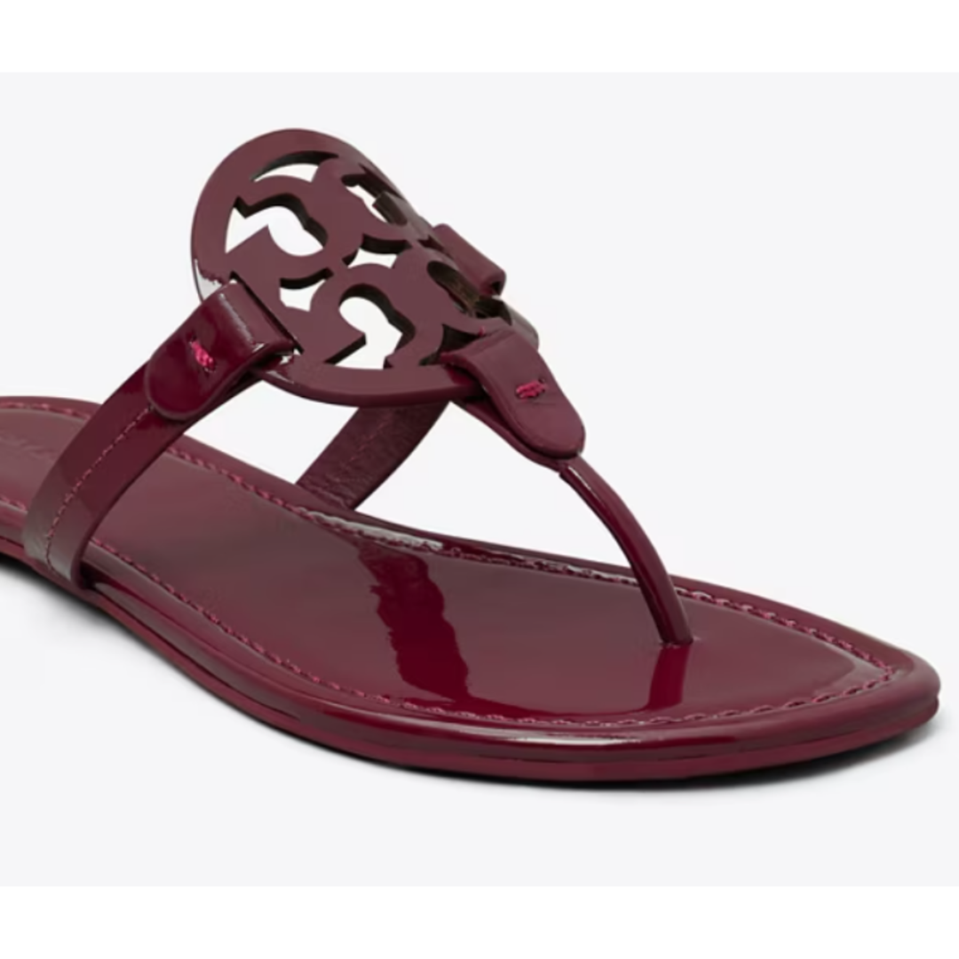Tory Burch Miller Classic Patent Leather Sandal