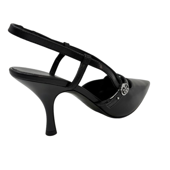 Tory Burch Double T Buckle Strap Pump 75mm
