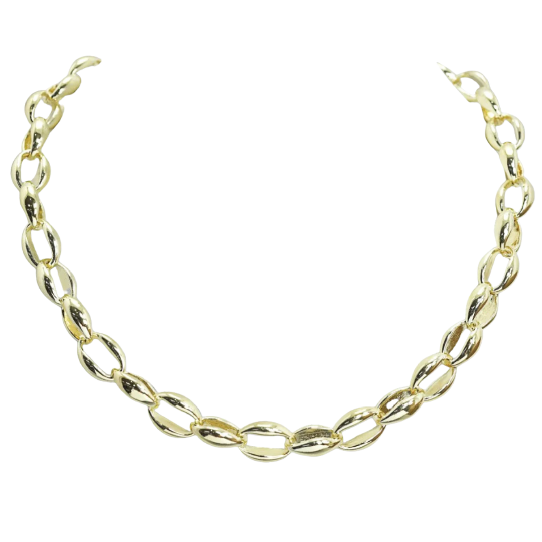 Good Feelings Timless 14K Gold Plated Chain Necklace